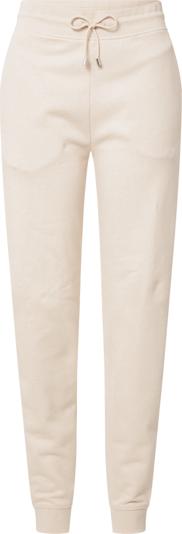 HUGO Kalhoty 'Easy' světle béžová / bílá