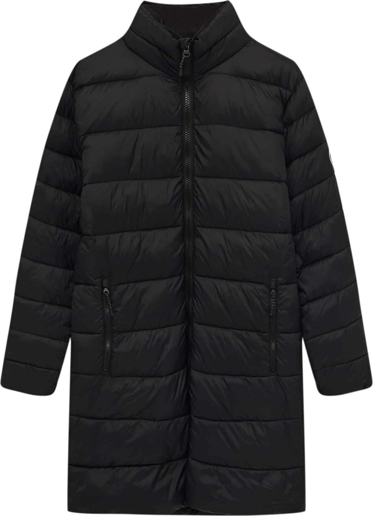 Pull&Bear Zimní kabát černá