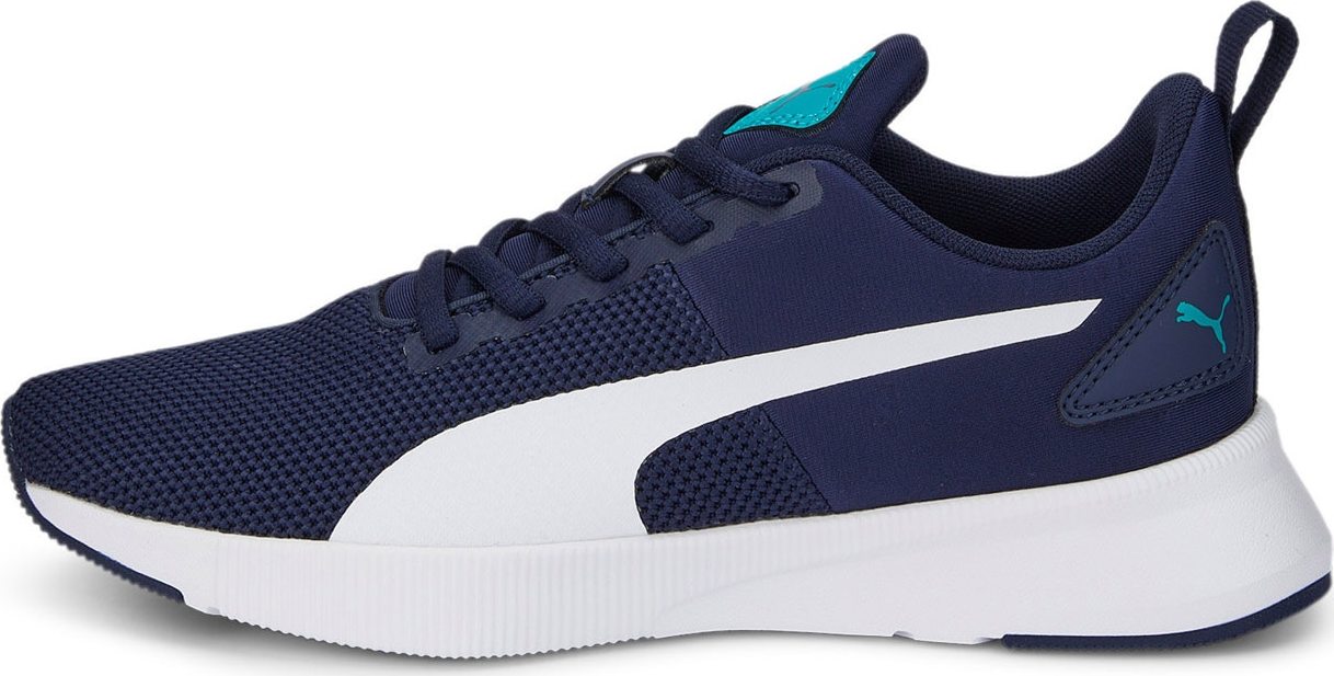 PUMA Sportovní boty 'Flyer Runner' námořnická modř / tyrkysová / bílá