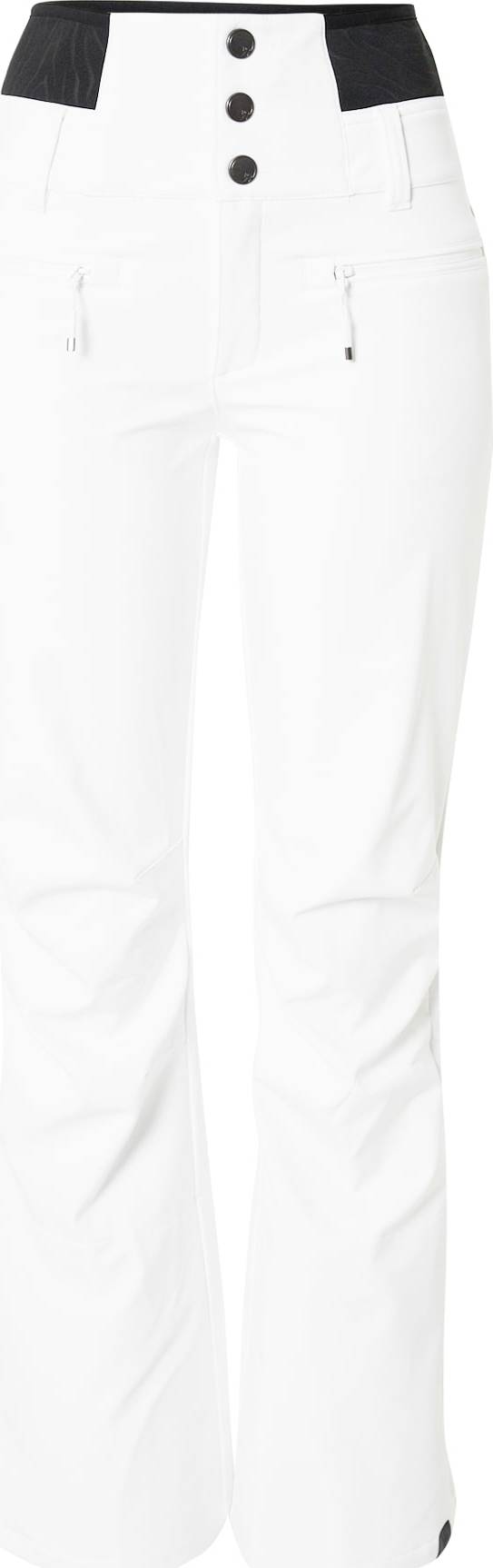 ROXY Outdoorové kalhoty 'RISING HIGH' černá / bílá