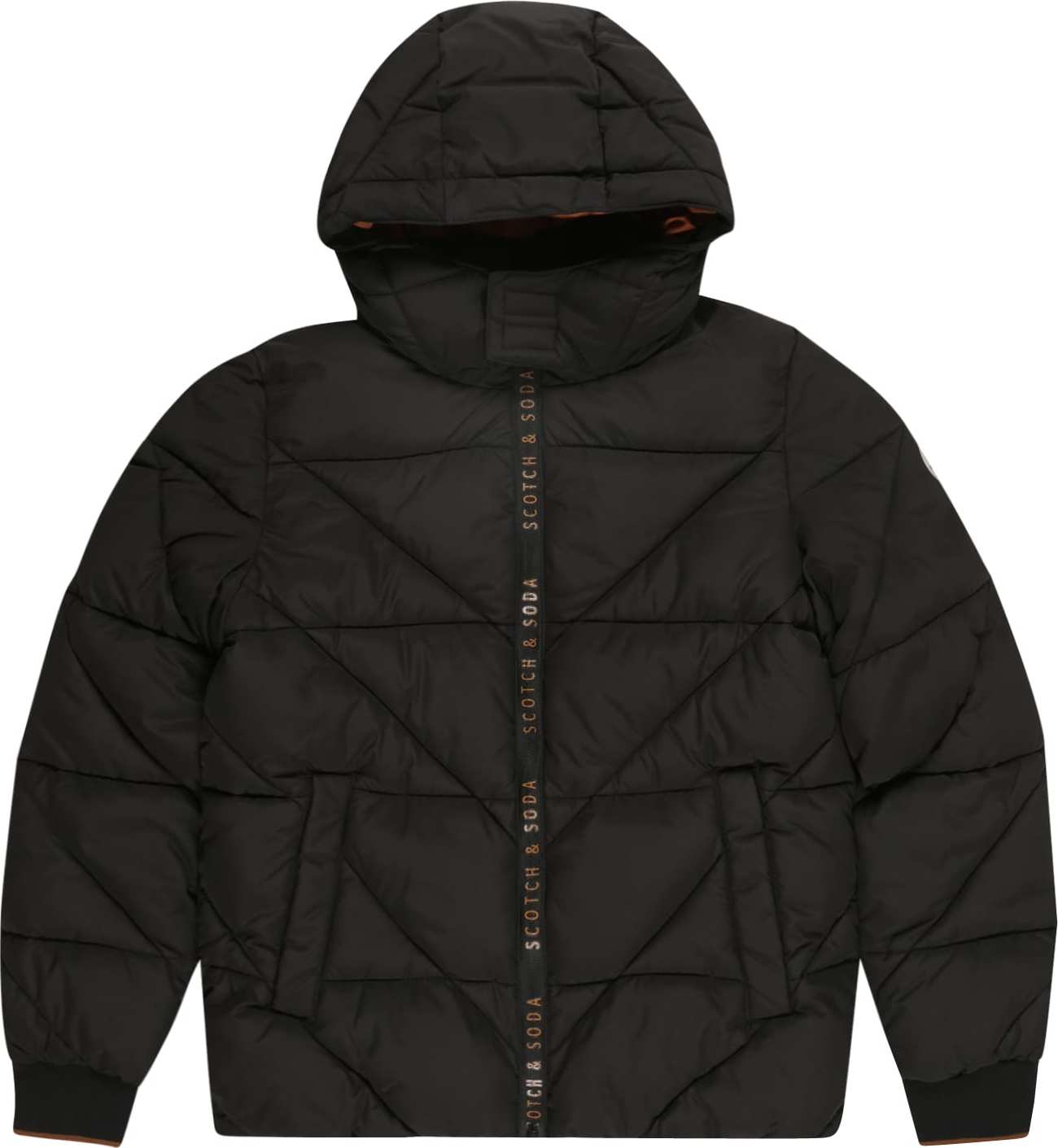 SCOTCH & SODA Zimní bunda pueblo / černá