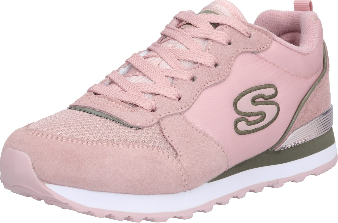 SKECHERS Tenisky šedá / pink / starorůžová
