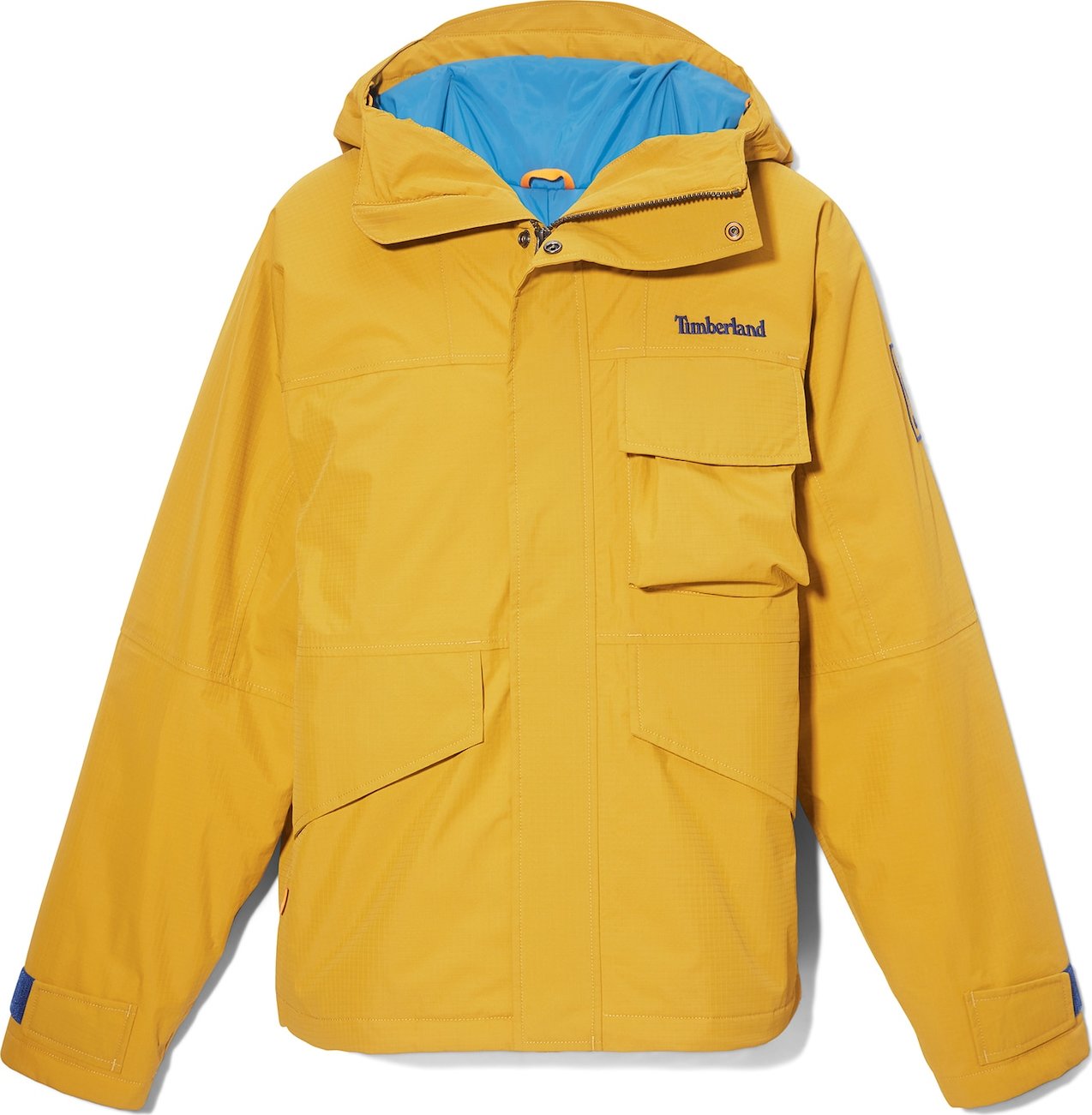 TIMBERLAND Přechodná bunda modrá / žlutá