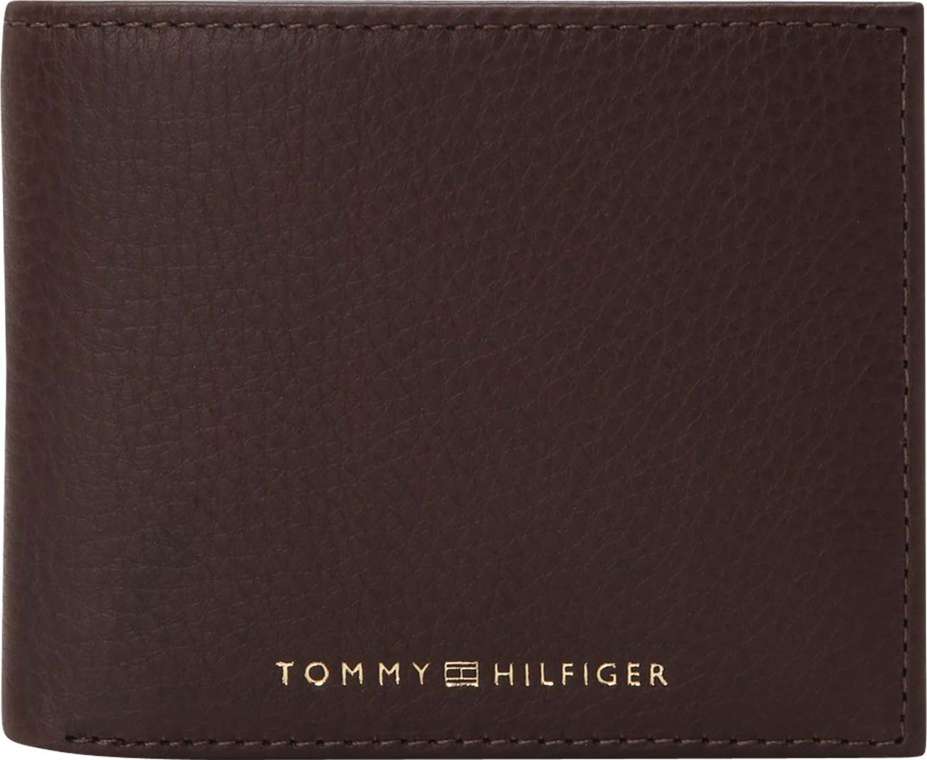 TOMMY HILFIGER Peněženka čokoládová / stříbrná