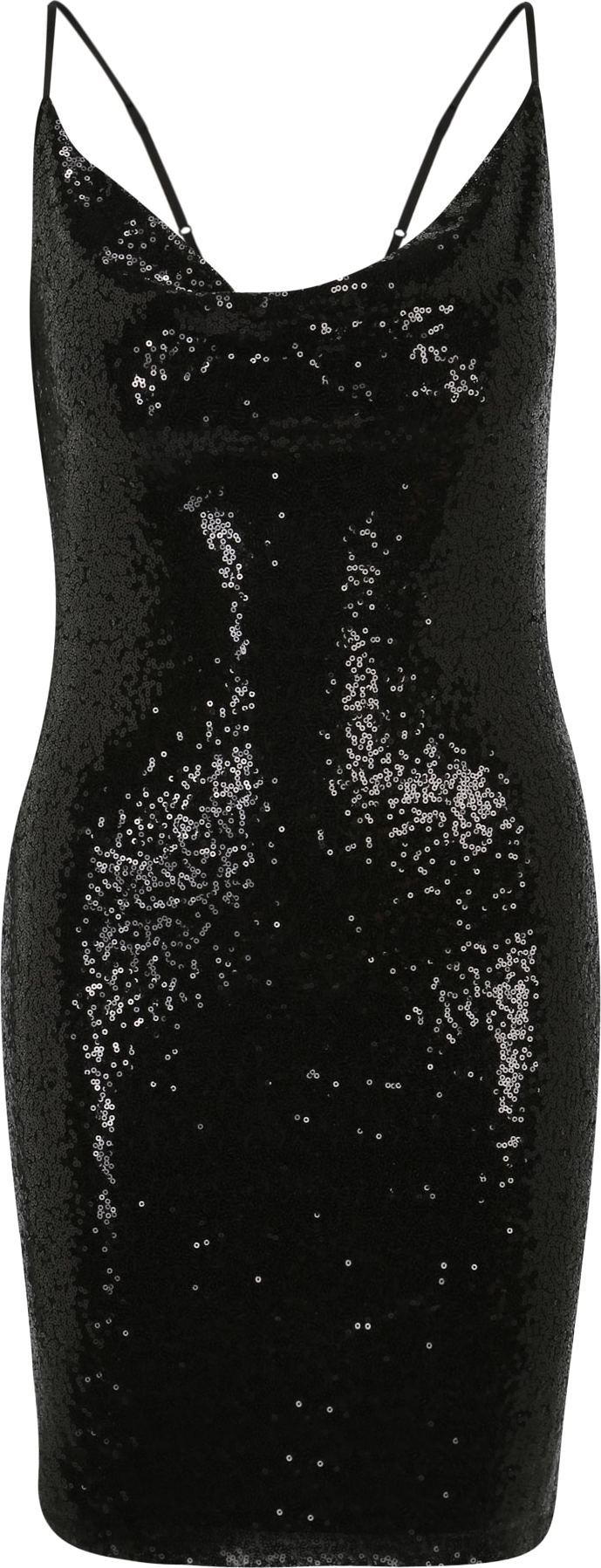 Vero Moda Petite Koktejlové šaty 'KAJE' černá