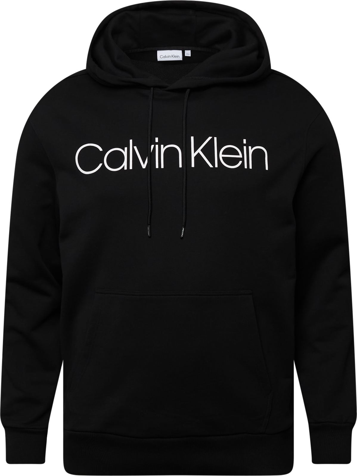 Calvin Klein Big & Tall Mikina černá / bílá