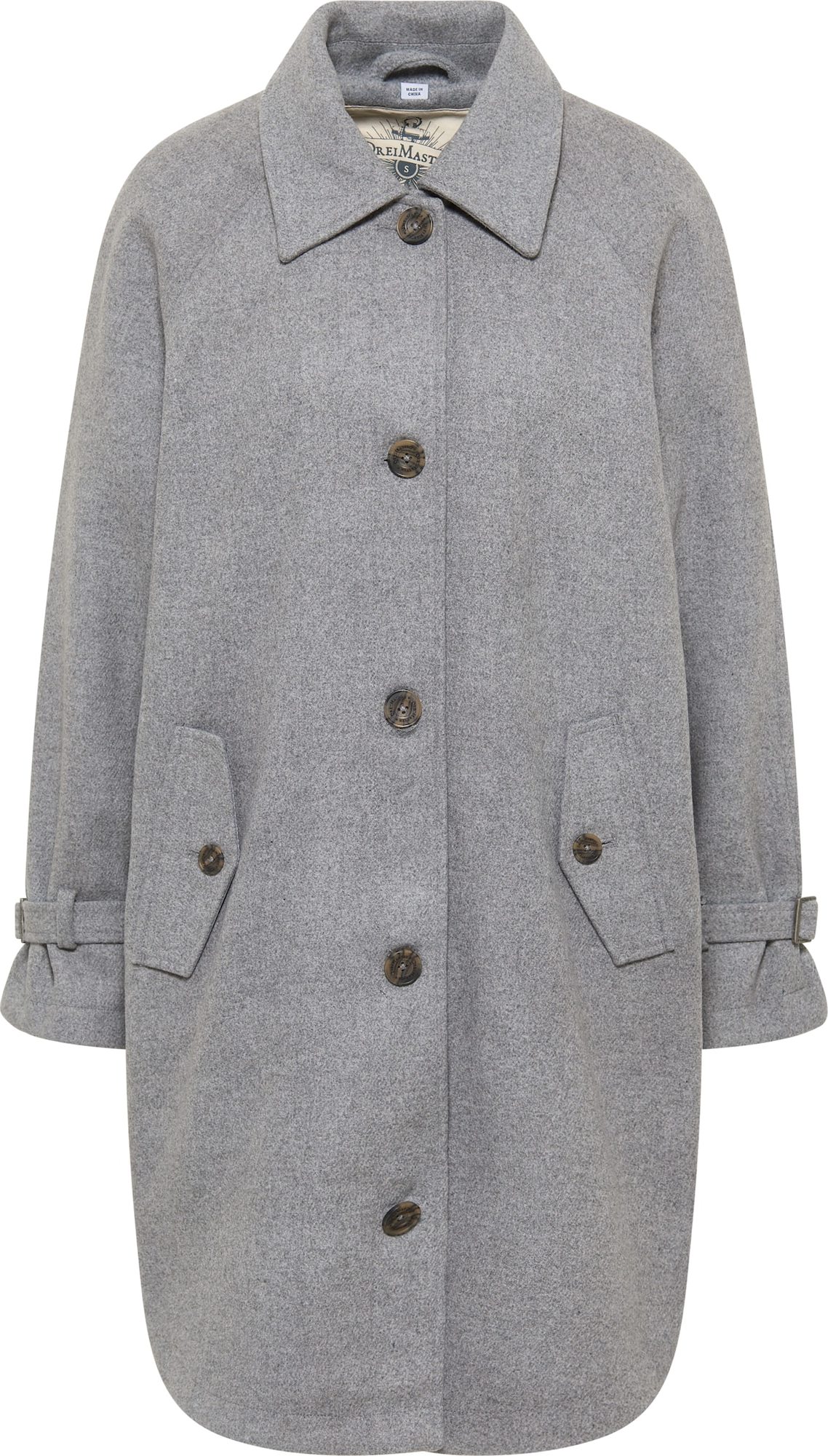 DreiMaster Vintage Přechodný kabát šedá