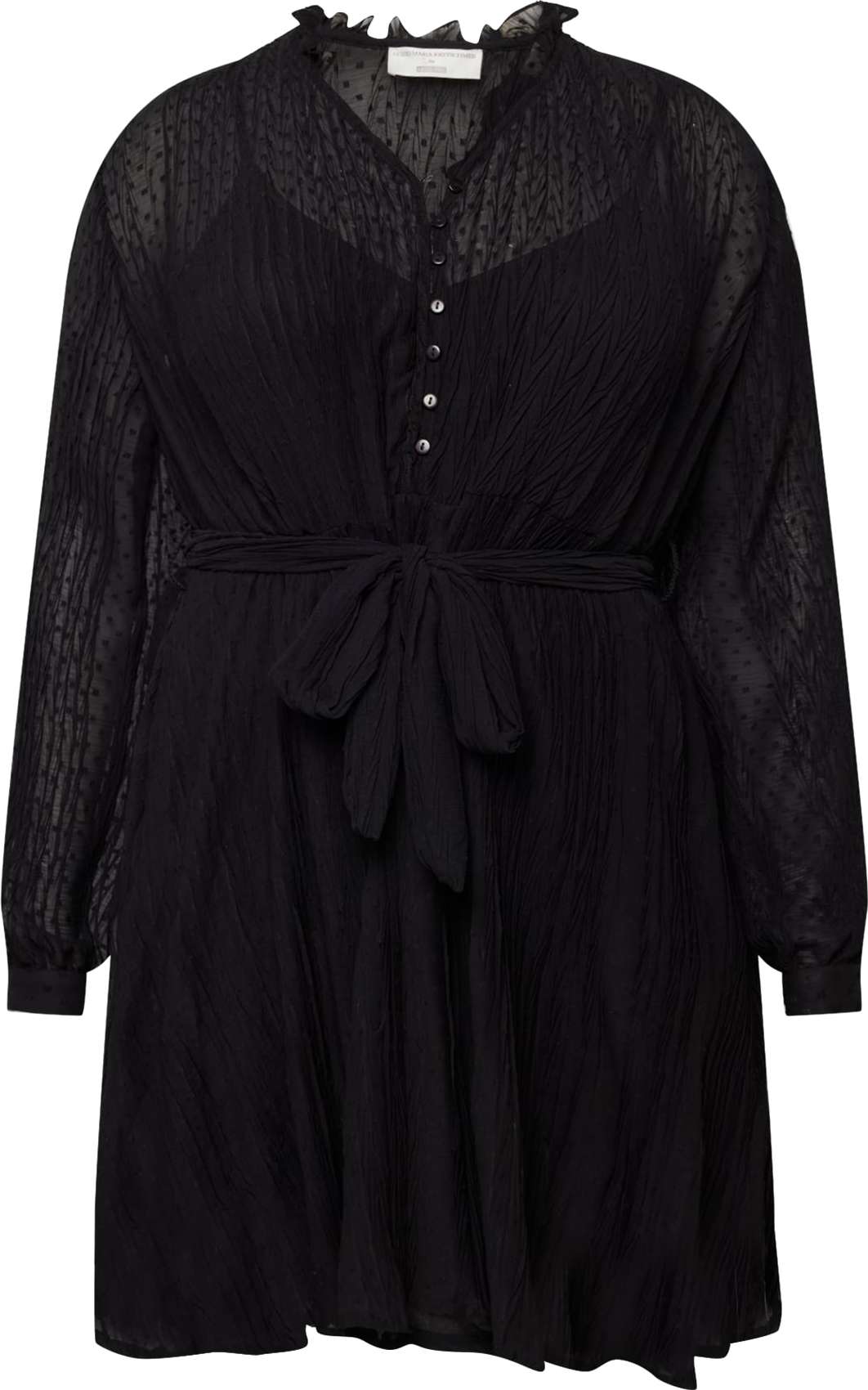 Guido Maria Kretschmer Curvy Collection Košilové šaty 'Hilka' černá