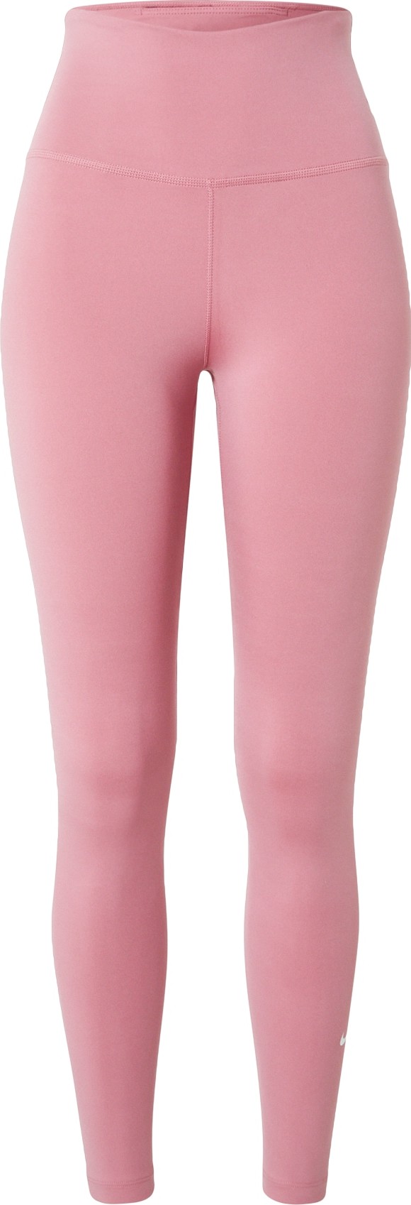 NIKE Sportovní kalhoty pastelově růžová / bílá