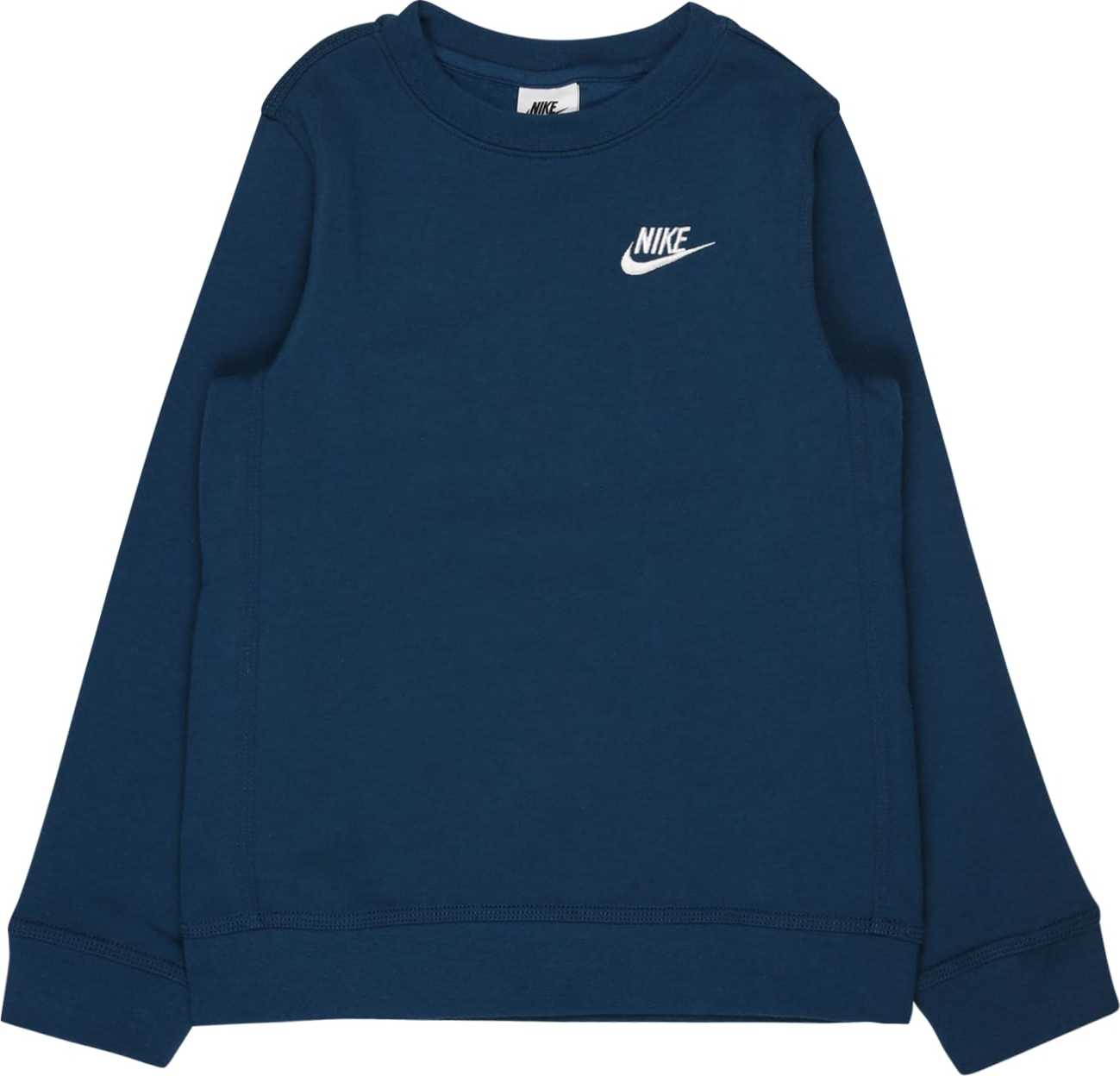 Nike Sportswear Mikina modrá / bílá
