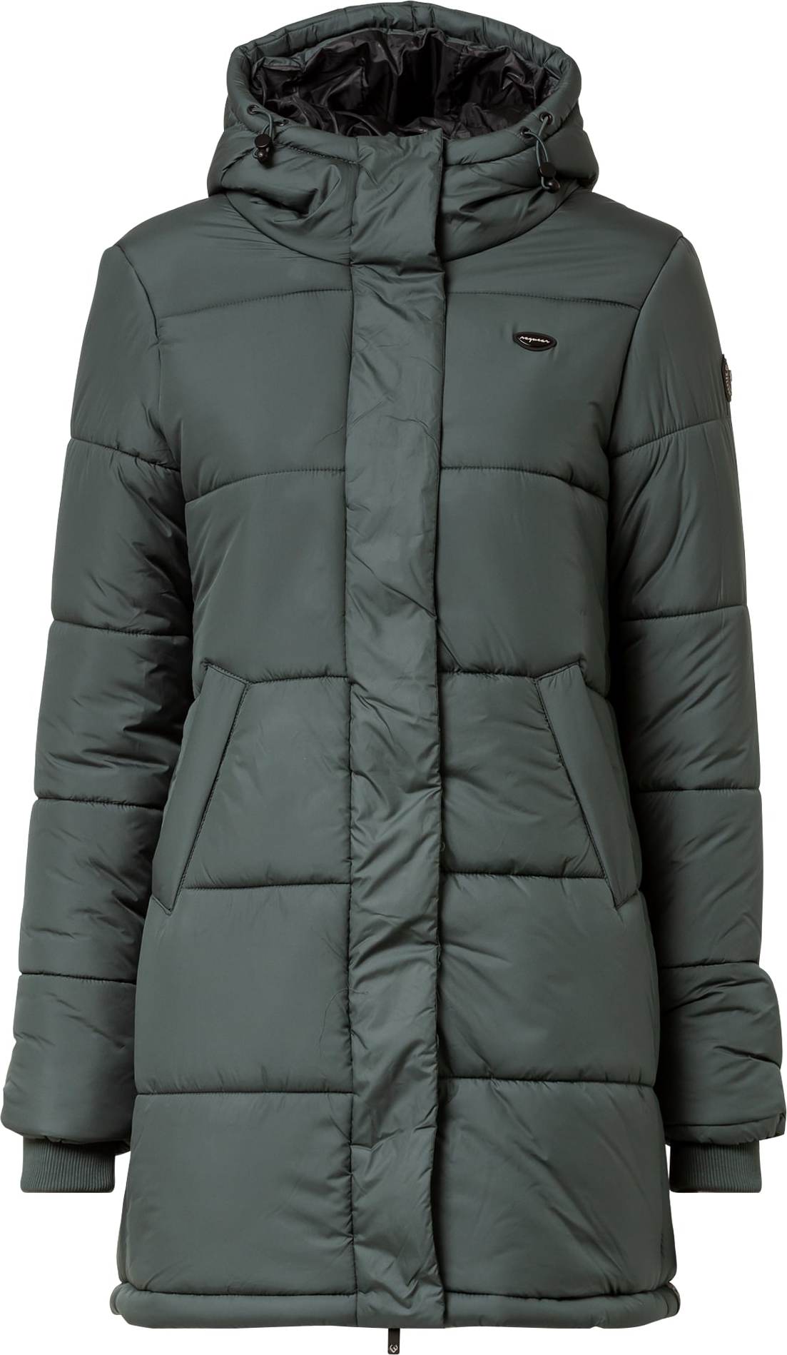 Ragwear Zimní kabát 'RELIVE' tmavě zelená