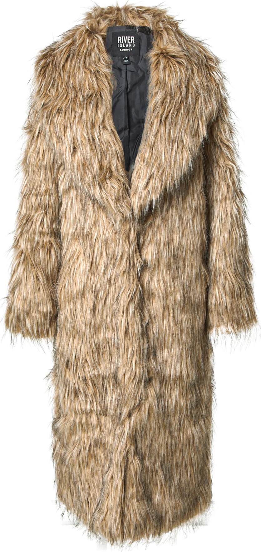 River Island Přechodný kabát světle hnědá