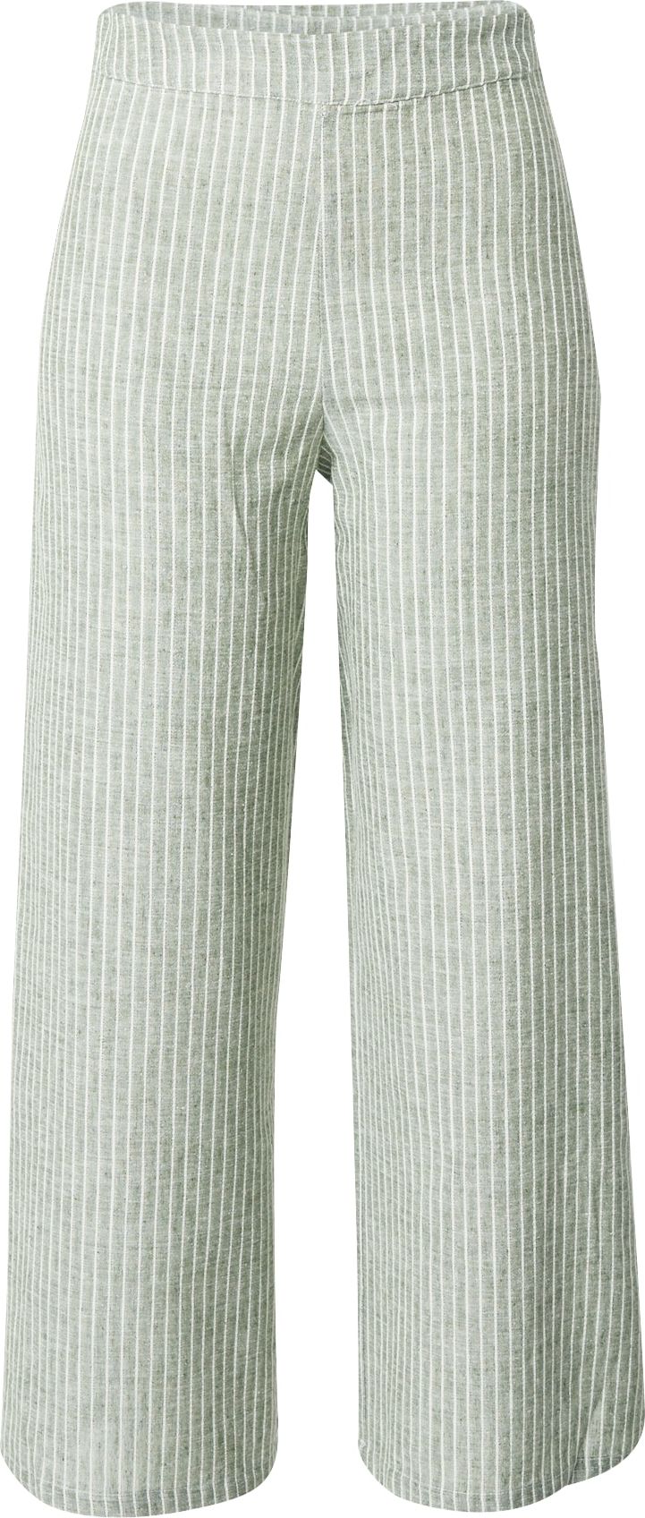 Designers Society Kalhoty 'TERRAL' zelený melír / bílá