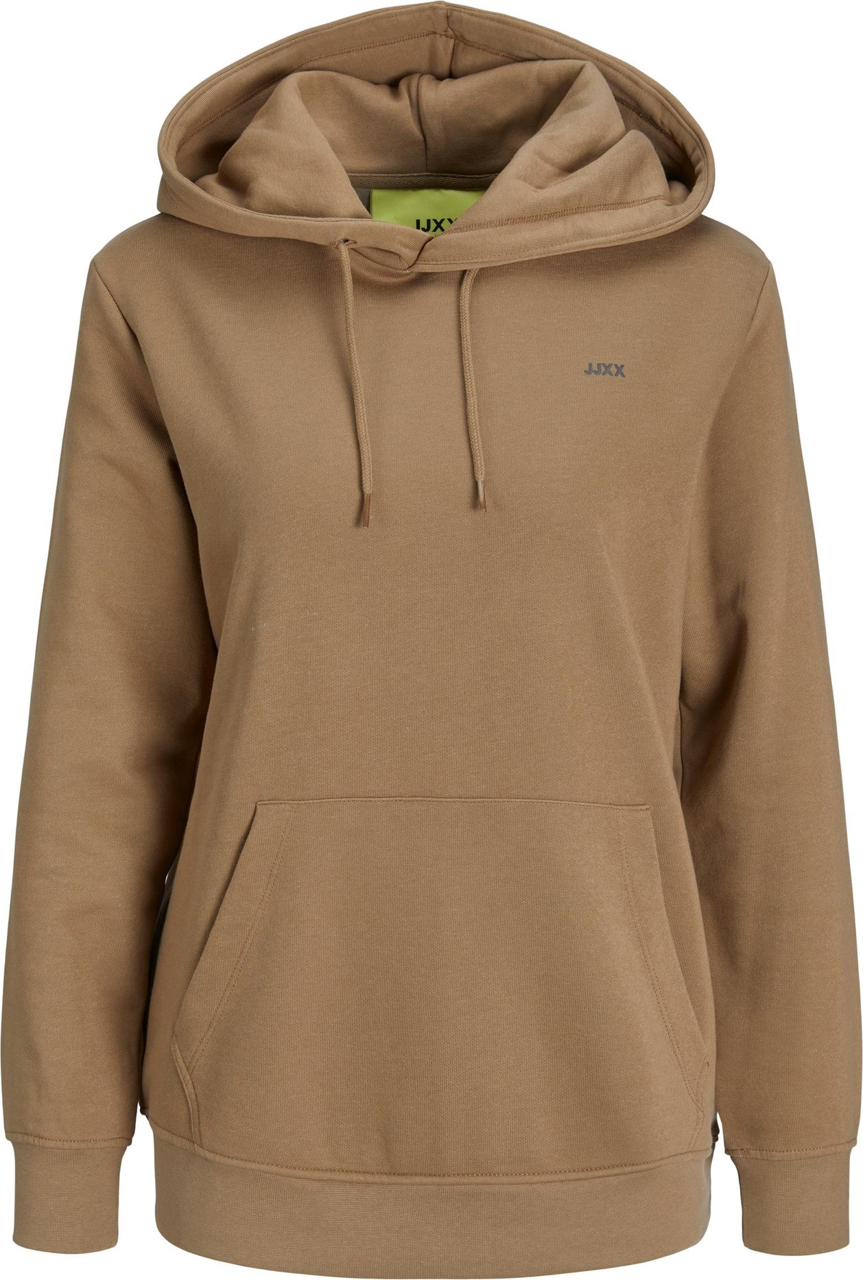 JJXX Mikina 'ABBIE' tmavě béžová / tmavě šedá