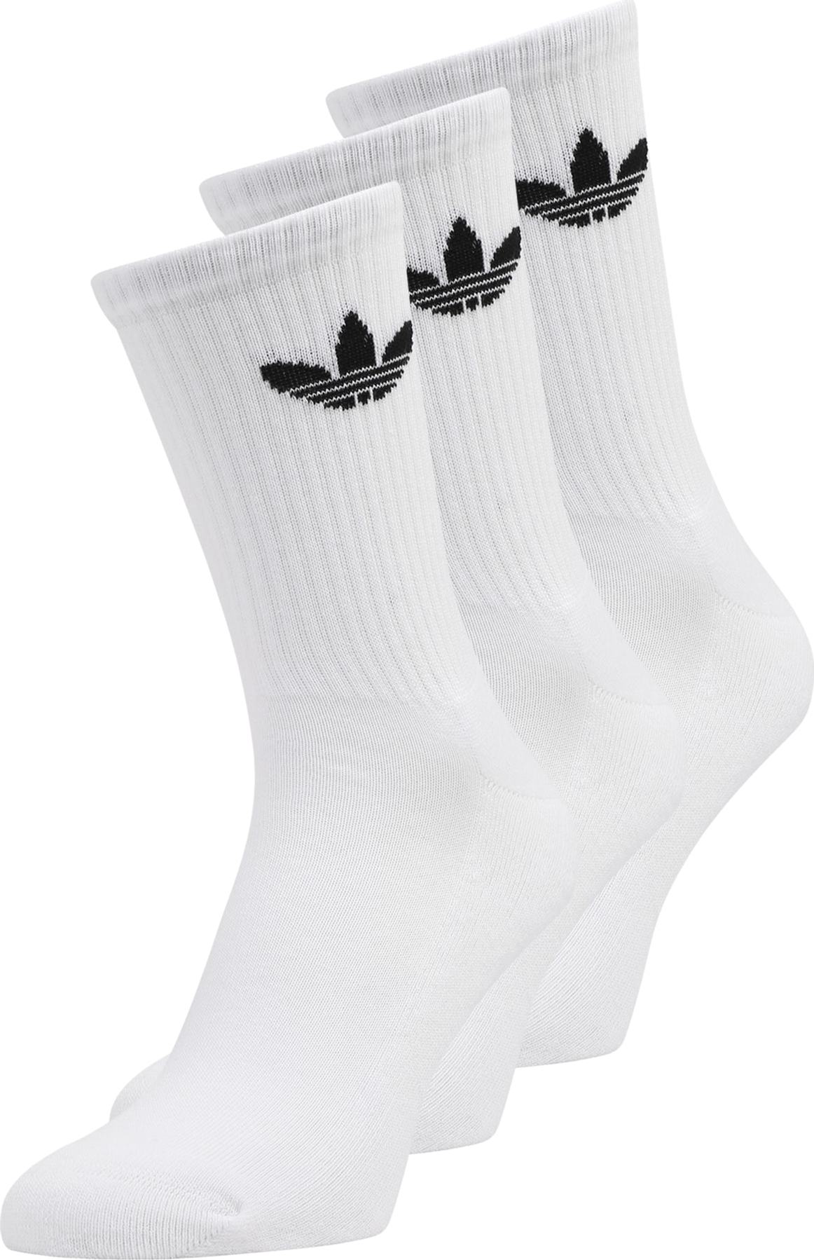 ADIDAS ORIGINALS Ponožky černá / bílá