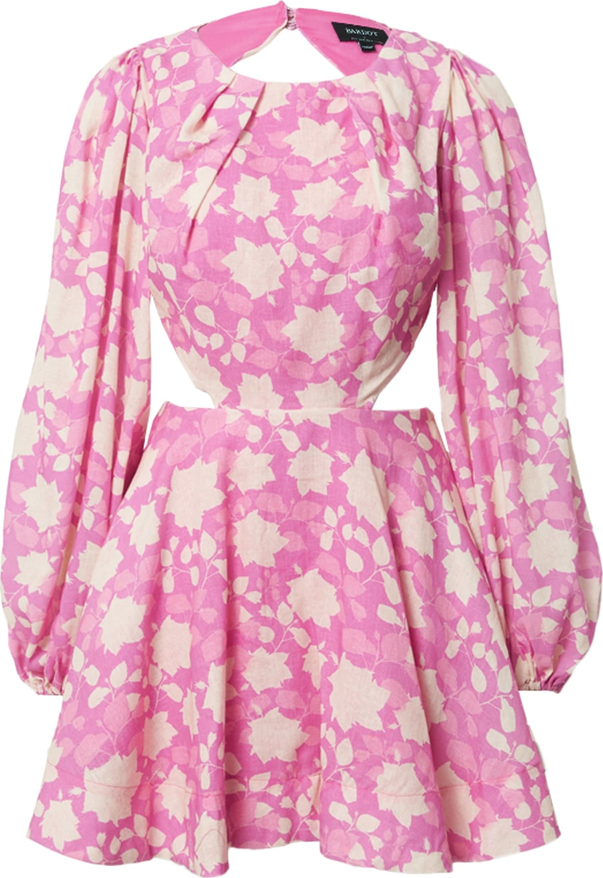 Bardot Šaty 'NADA' krémová / růžová / světle růžová