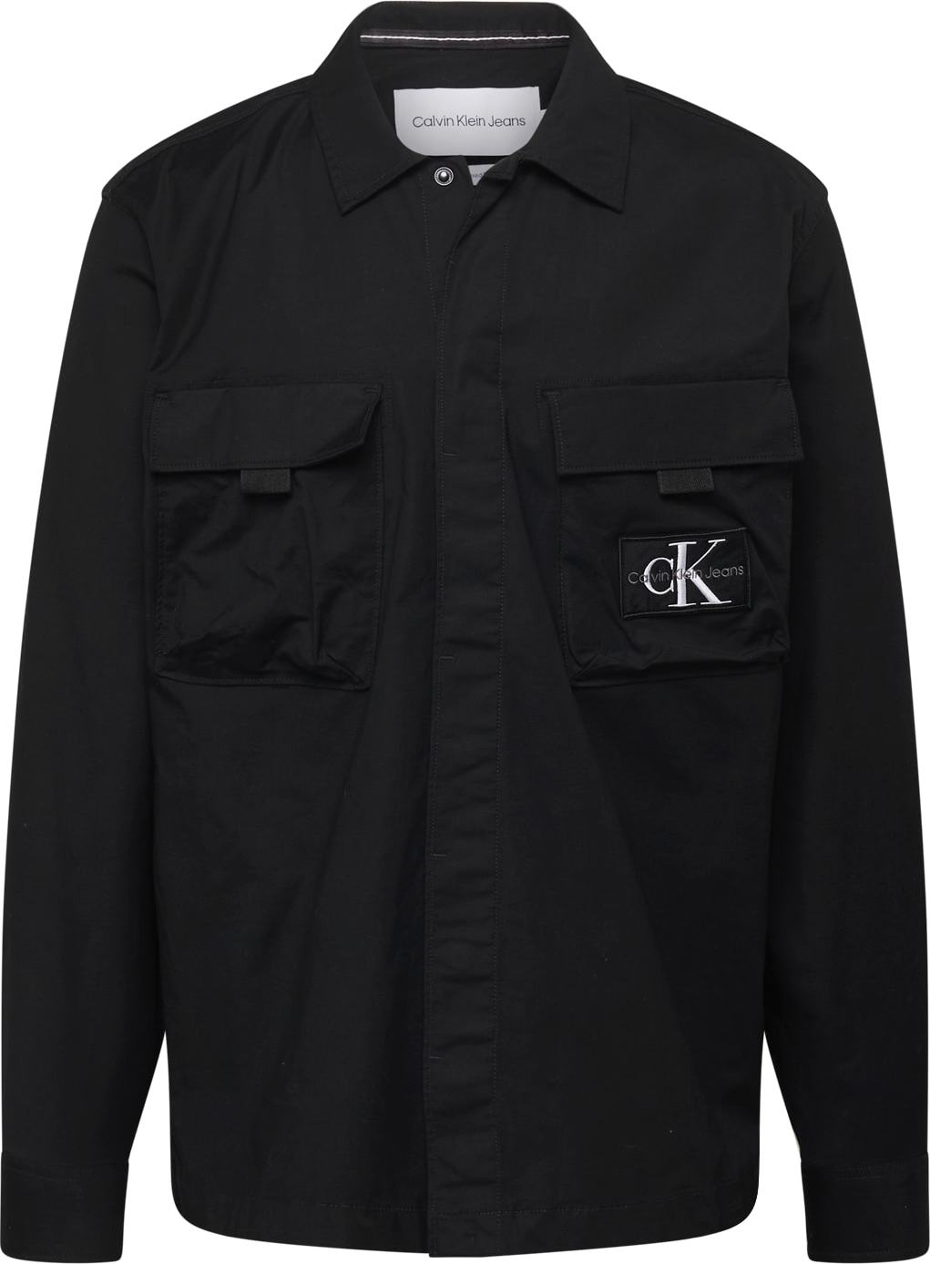 Calvin Klein Jeans Přechodná bunda černá