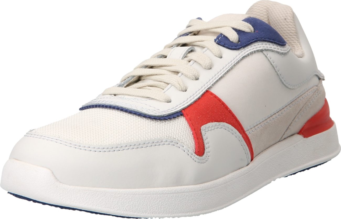 CLARKS Tenisky 'RaceLite Tor' tmavě modrá / červená / bílá