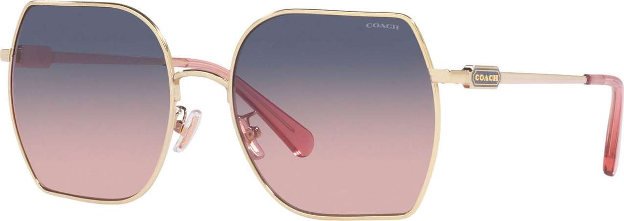 COACH Sluneční brýle '0HC71425890050J' chladná modrá / zlatá / eosin