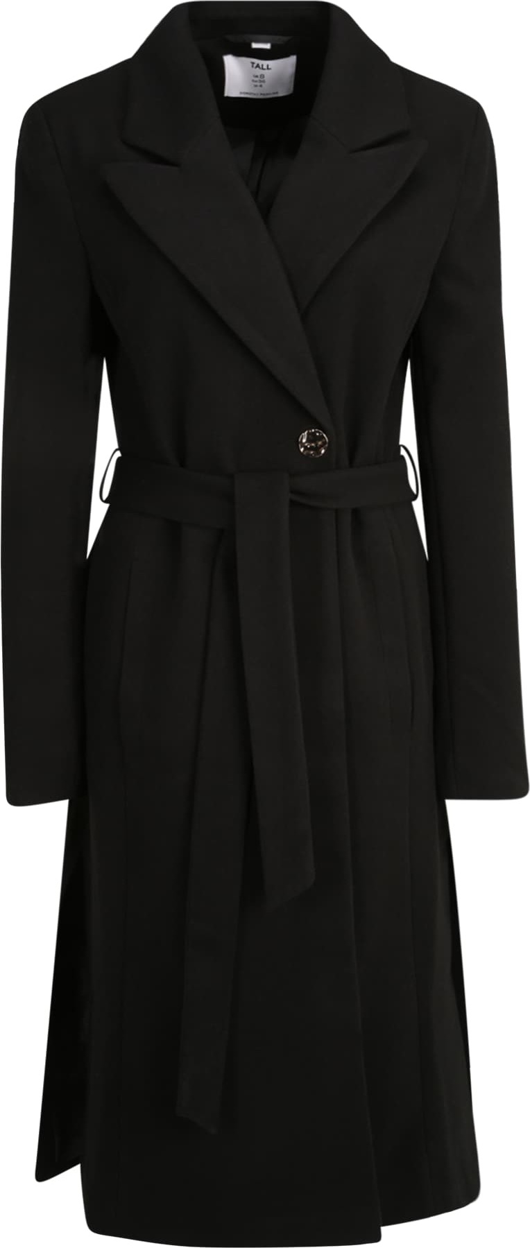 Dorothy Perkins Tall Přechodný kabát černá