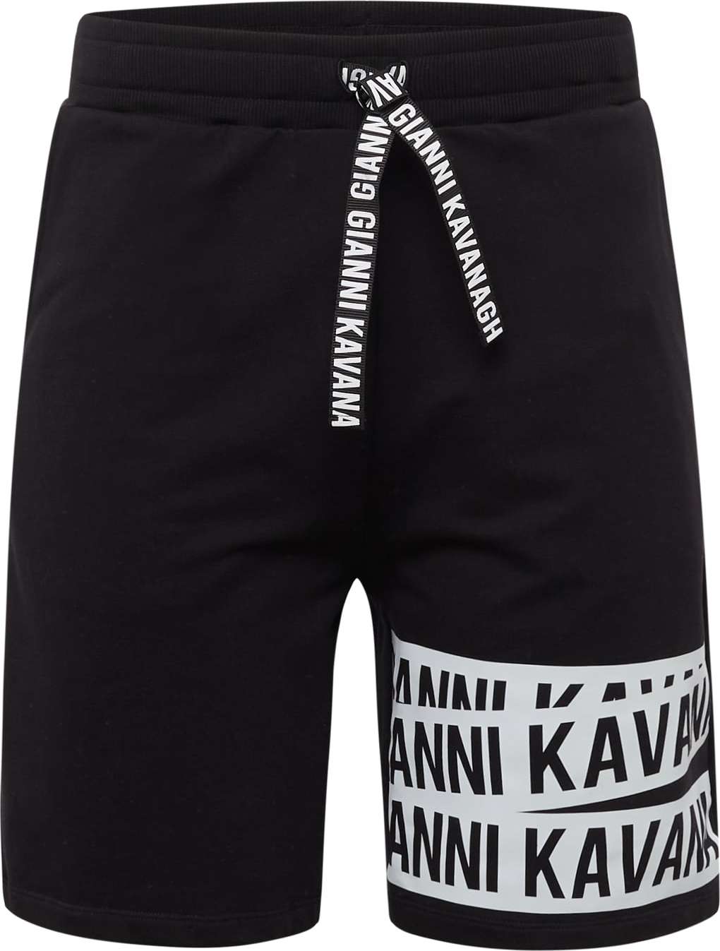Gianni Kavanagh Kalhoty černá / bílá