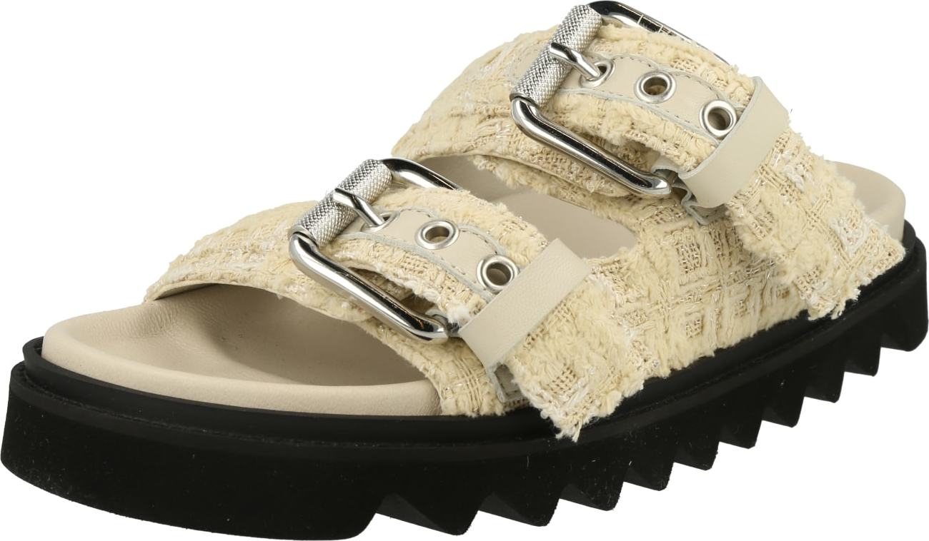 IRO Pantofle 'BOLUM' béžová / krémová