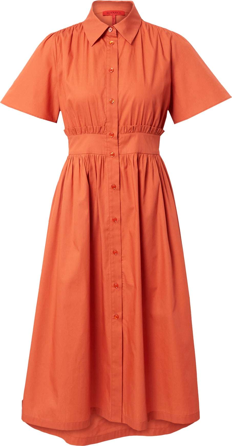 MAX&Co. Košilové šaty 'GAO' oranžová
