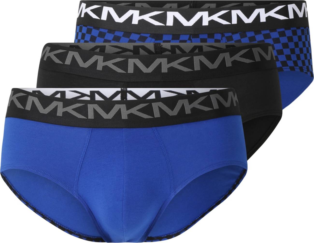 Michael Kors Boxerky námořnická modř / královská modrá / tmavě šedá / bílá