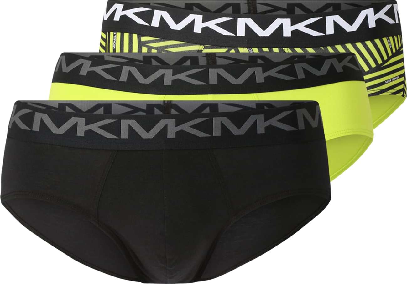 Michael Kors Boxerky žlutá / šedá / černá / bílá