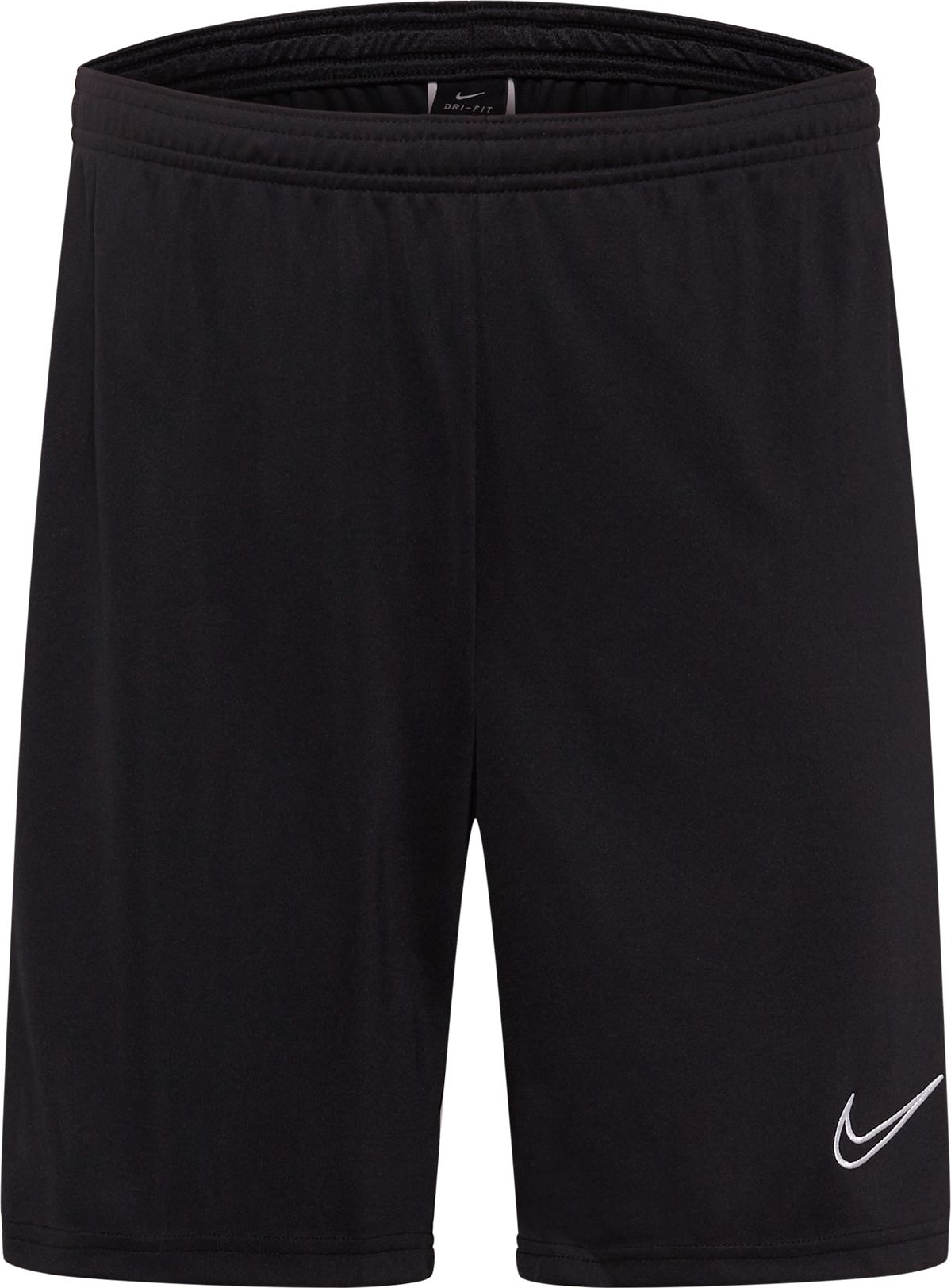 NIKE Sportovní kalhoty černá / bílá