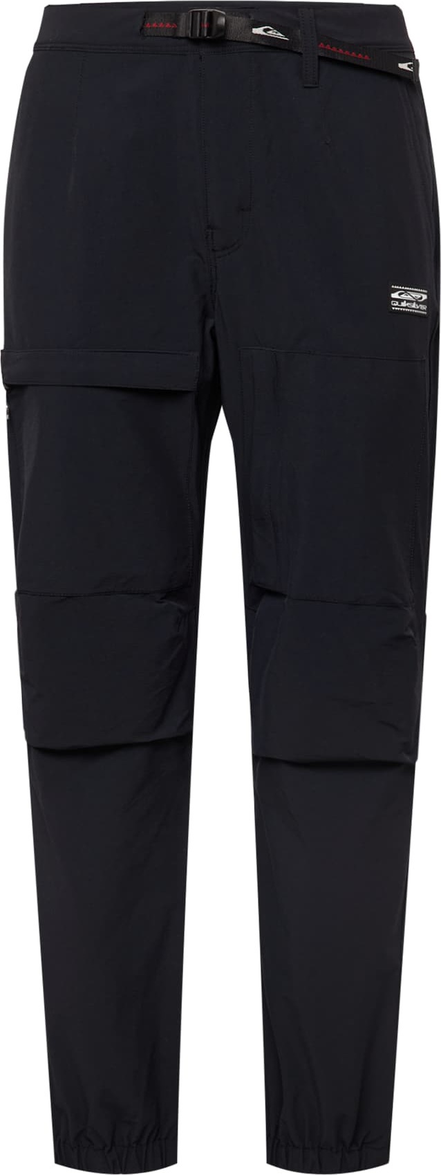 QUIKSILVER Outdoorové kalhoty 'Sea Bed' černá / bílá