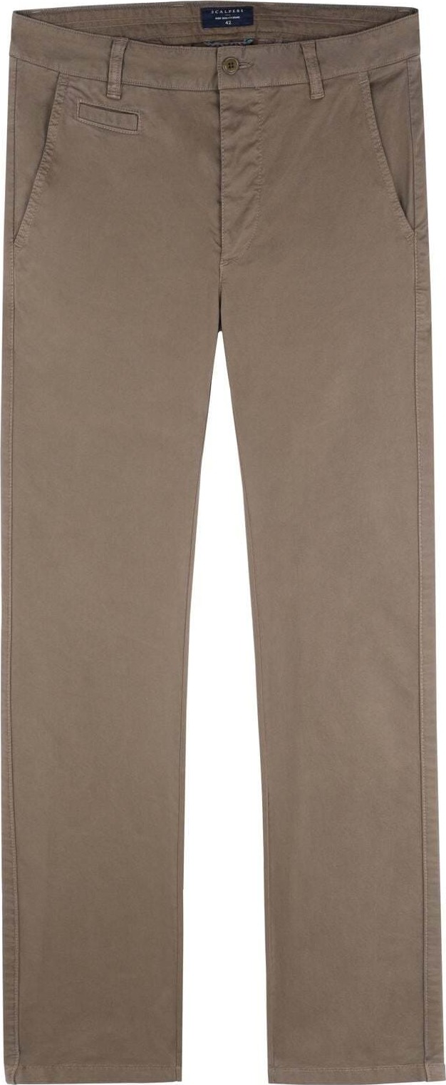 Scalpers Chino kalhoty khaki