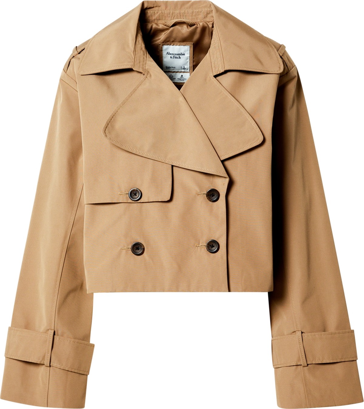 Abercrombie & Fitch Přechodná bunda písková