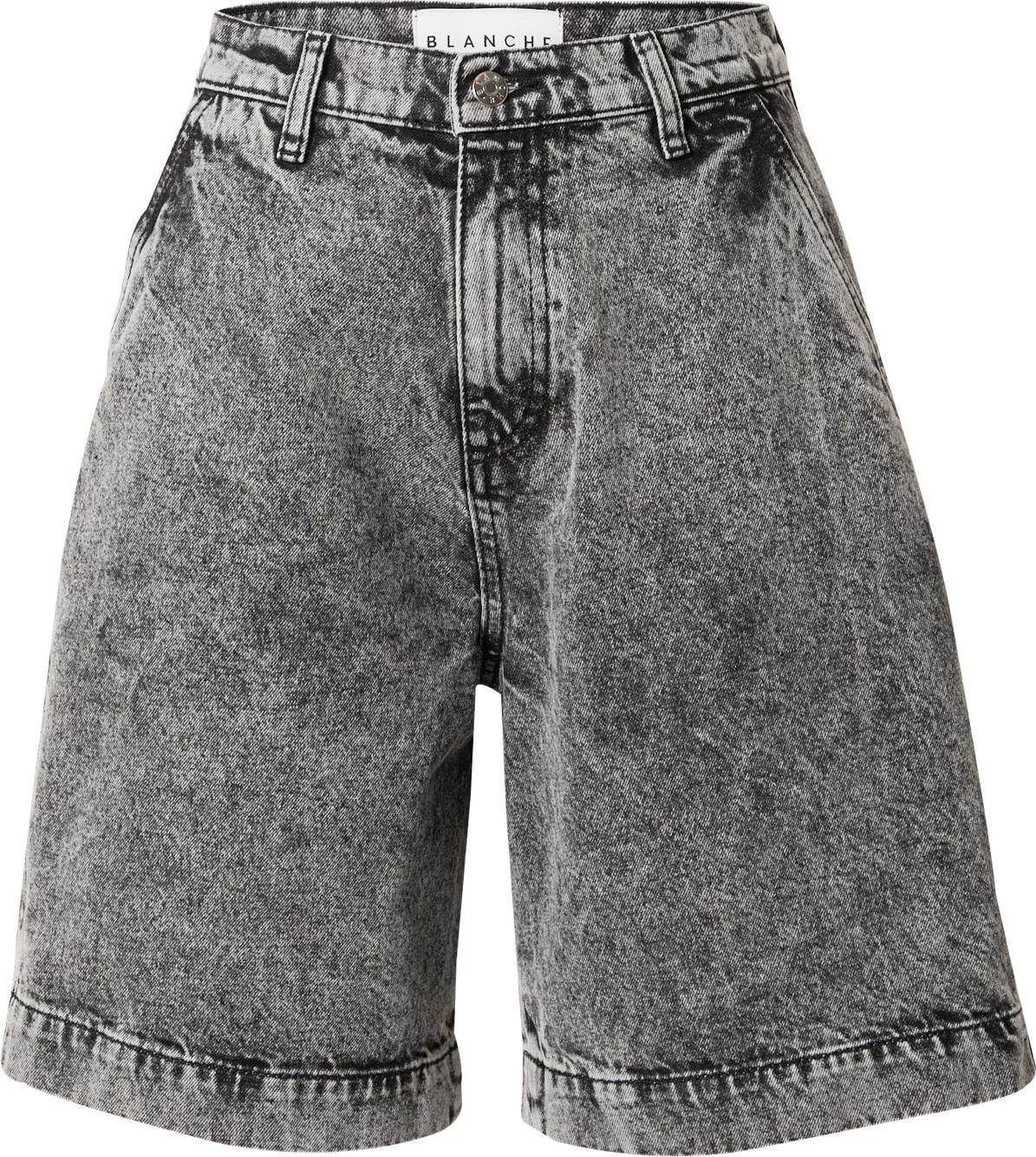 Blanche Džíny 'Gianna' černý melír