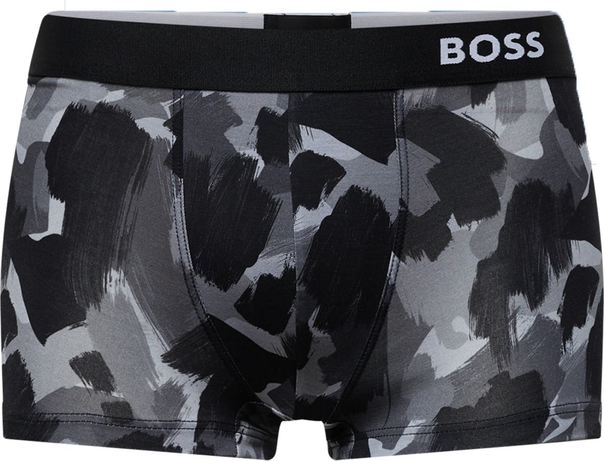 BOSS Black Boxerky 'Refined' modrá / šedá / černá / bílá