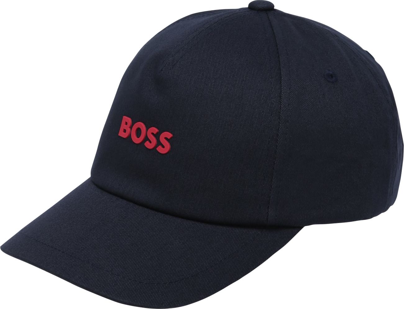 BOSS Black Kšiltovka 'Fresco-4' tmavě modrá / červená