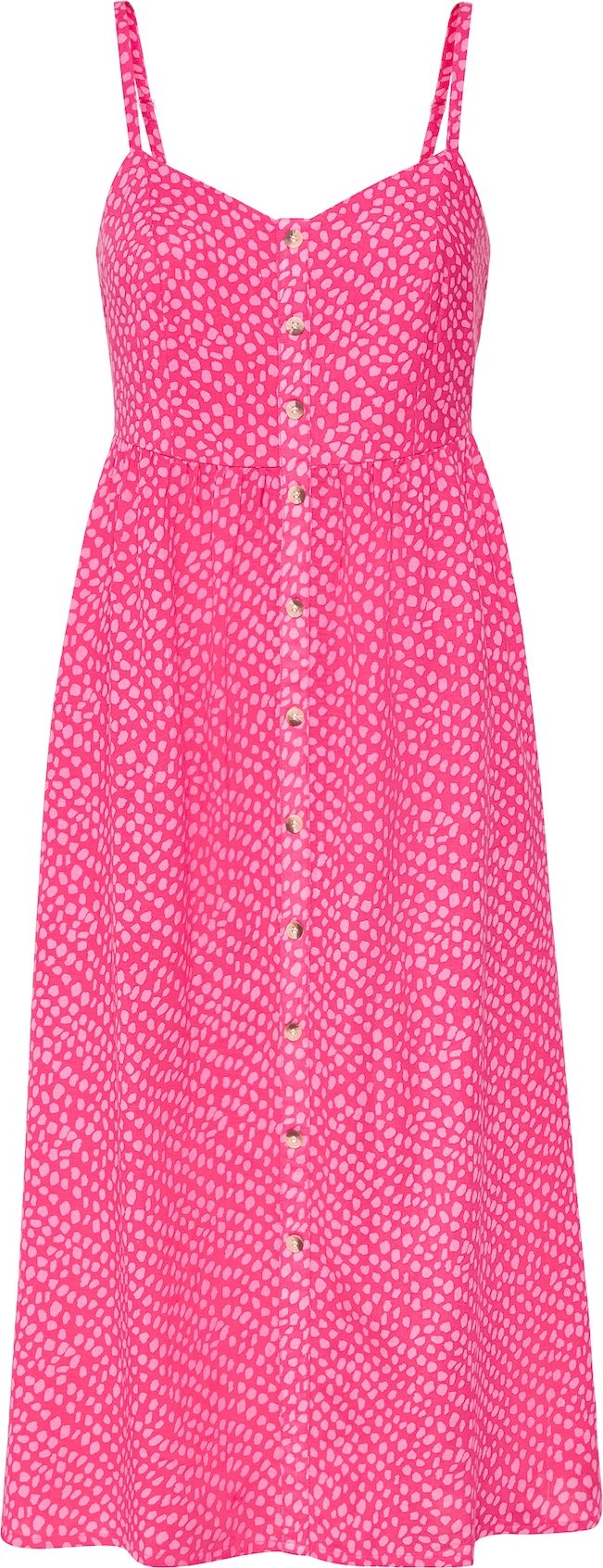 LASCANA Letní šaty pink / růžová