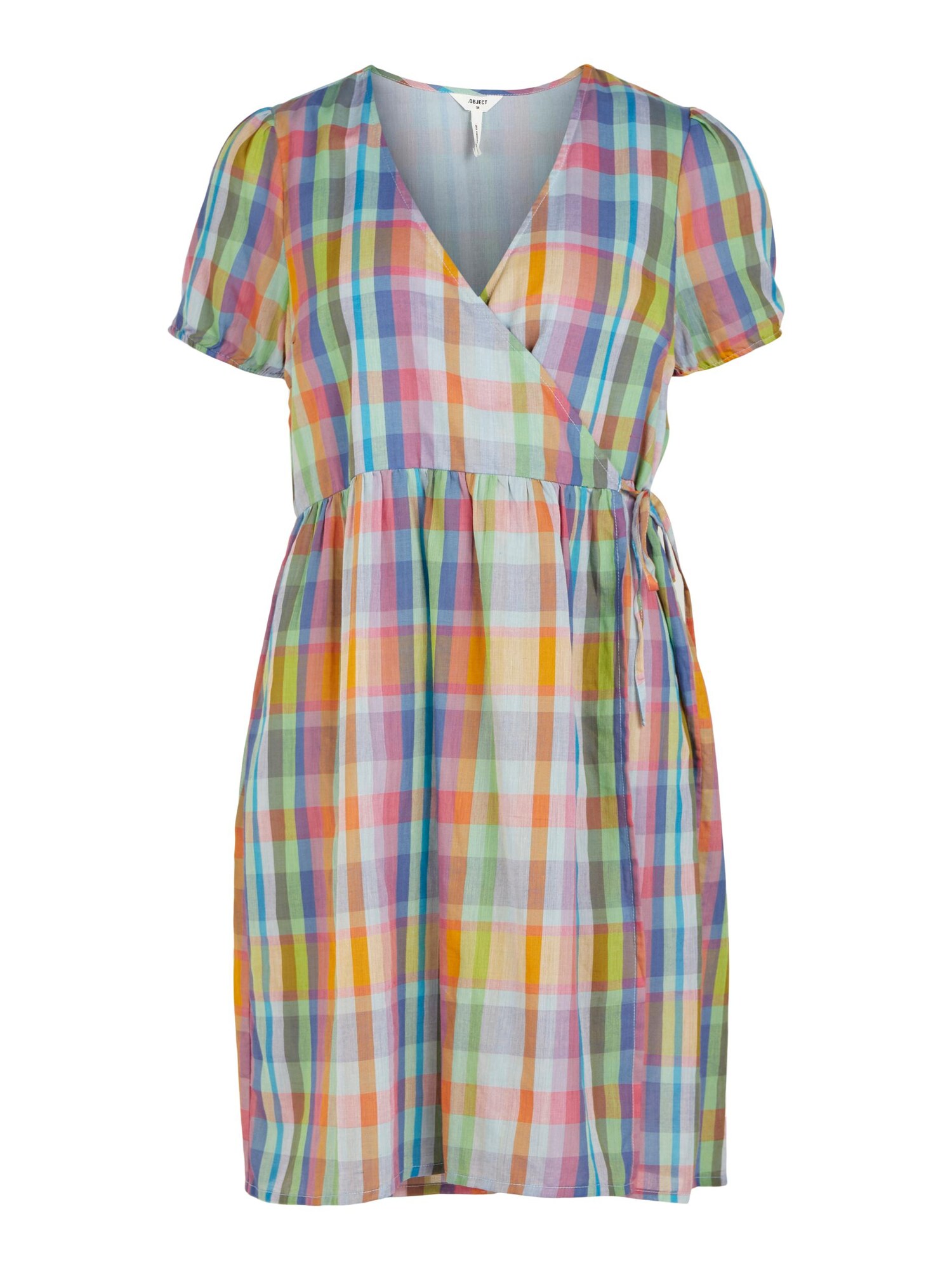 OBJECT Letní šaty 'Barbara' světlemodrá / mix barev
