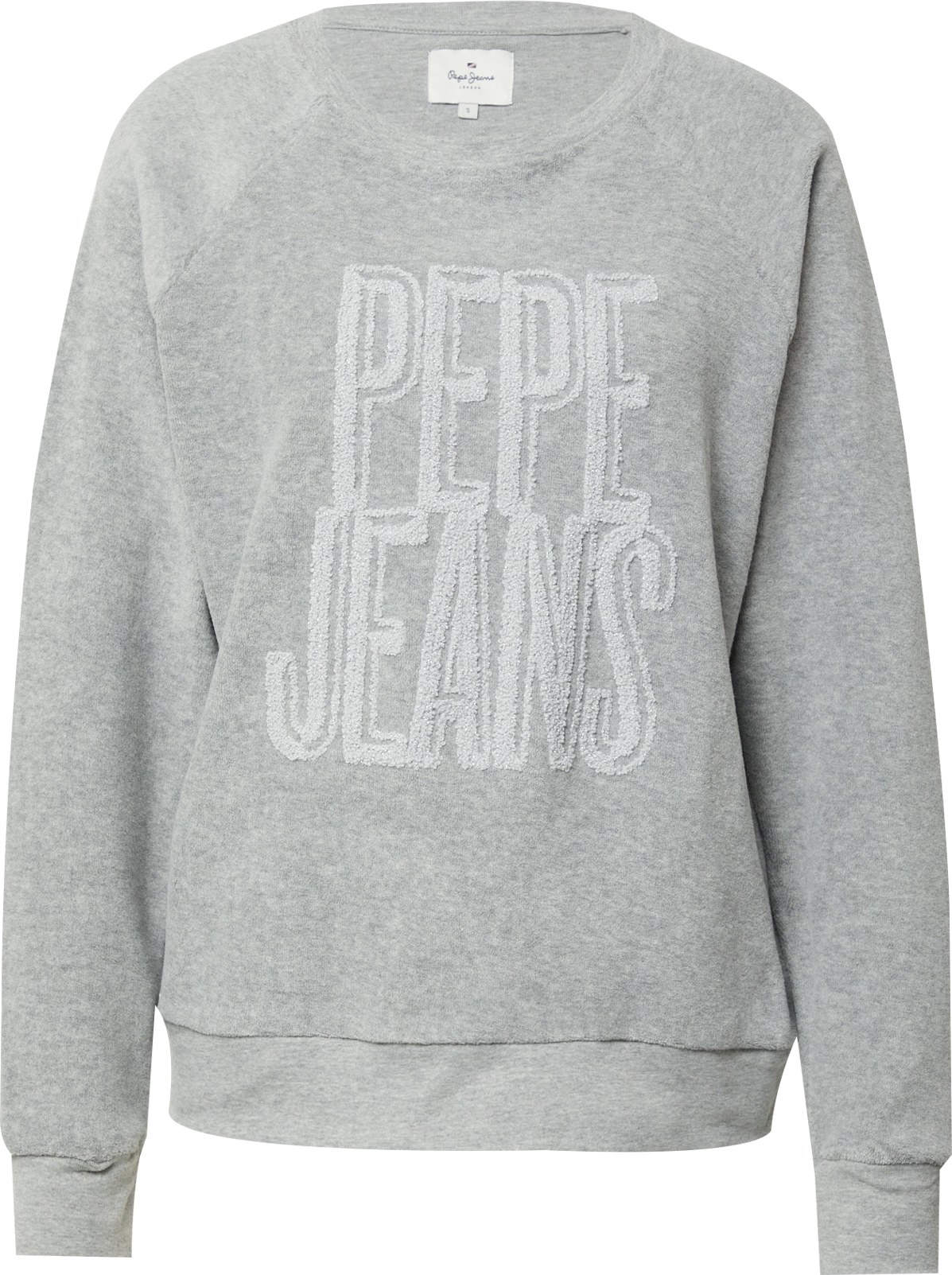 Pepe Jeans Mikina 'RUBY' šedá / světle šedá