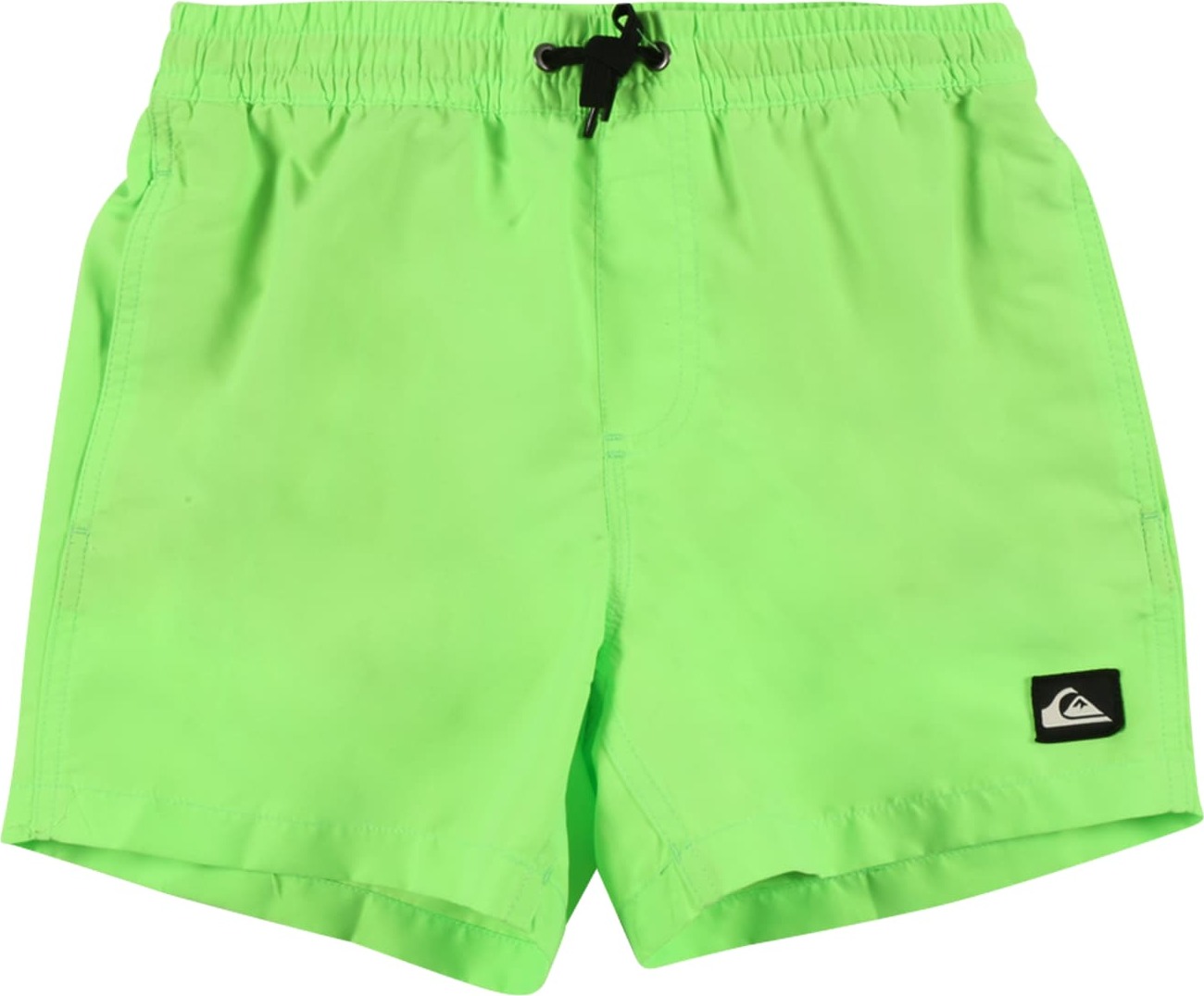 QUIKSILVER Plavecké šortky 'EVERYDAY VOLLEY YOUTH 13' kiwi / černá / bílá