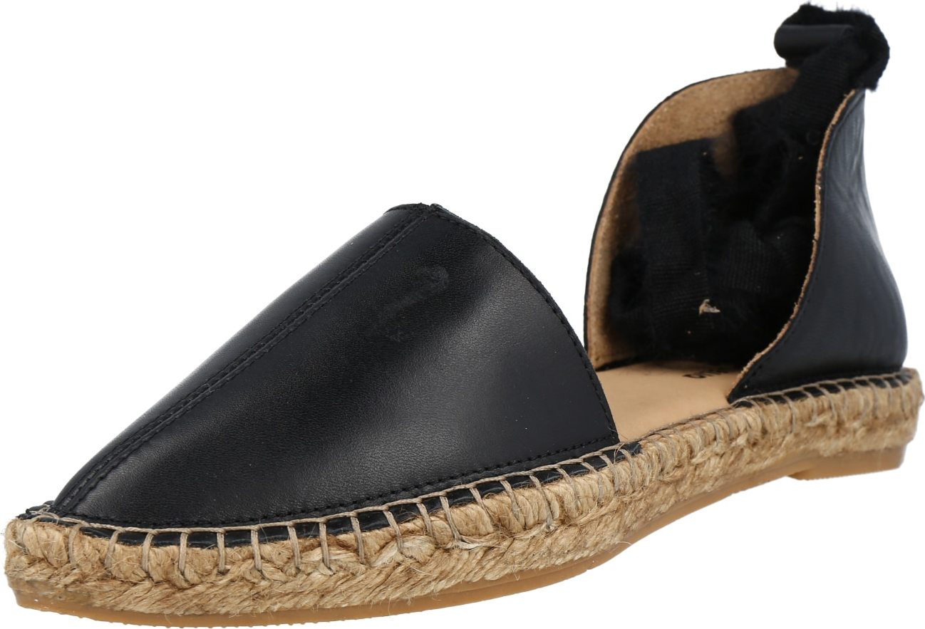 ROYAL REPUBLIQ Espadrilky 'Pilgrim' černá
