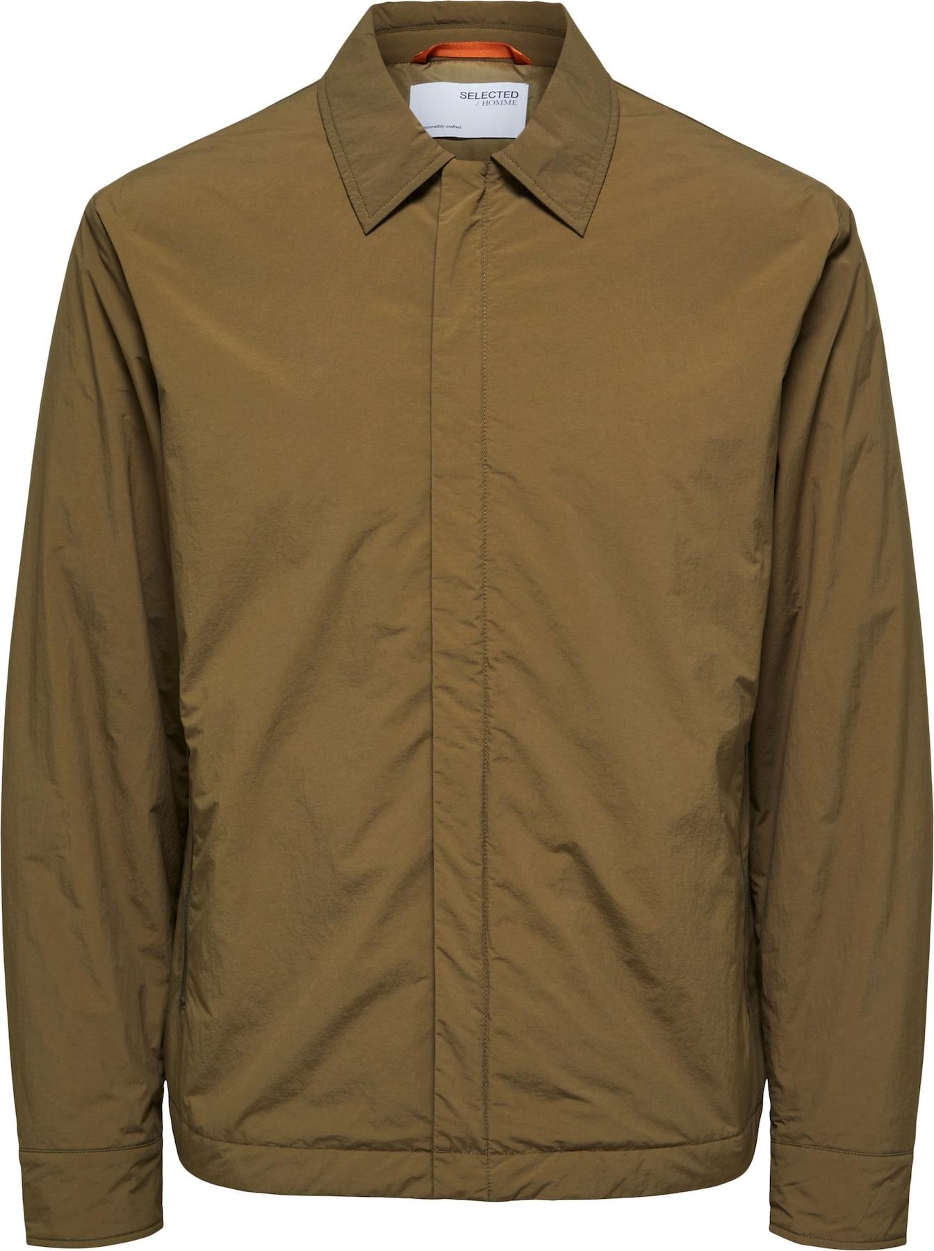 SELECTED HOMME Přechodná bunda 'Sawyer' khaki