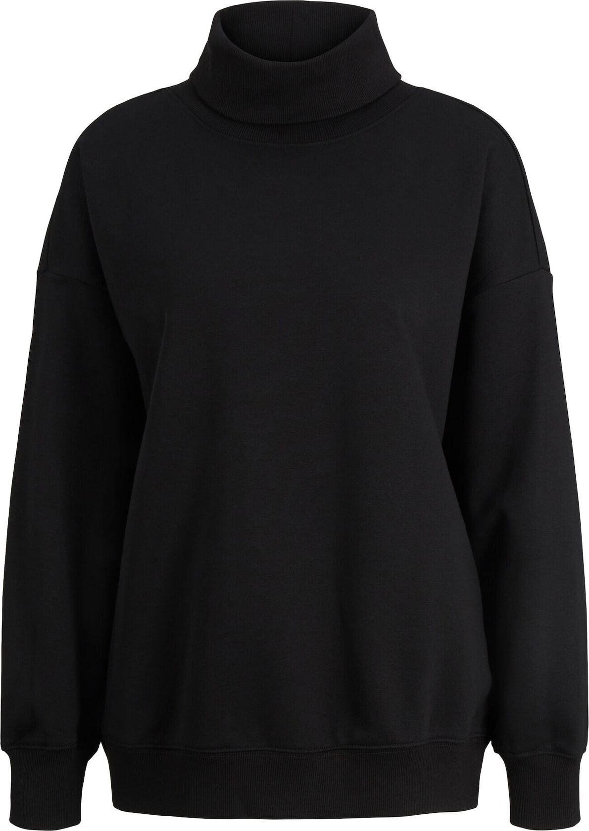 TOM TAILOR DENIM Mikina černá