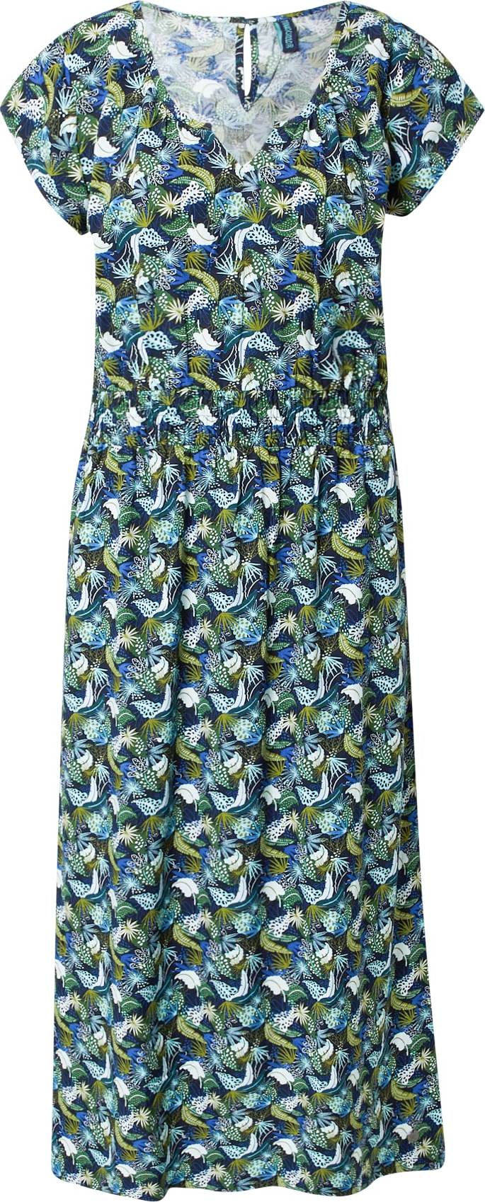 Tranquillo Šaty modrá / mix barev