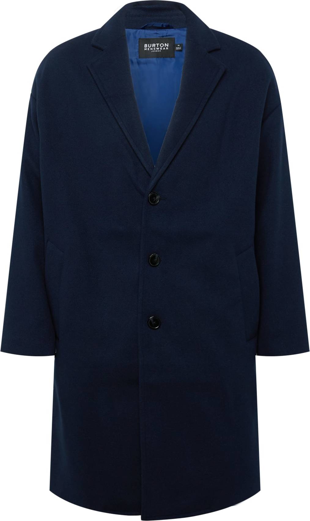 BURTON MENSWEAR LONDON Přechodný kabát námořnická modř