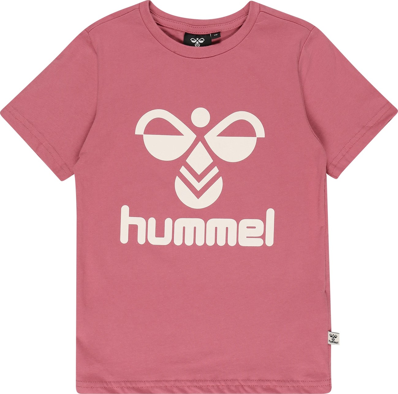 Hummel Funkční tričko 'Tres' starorůžová / bílá