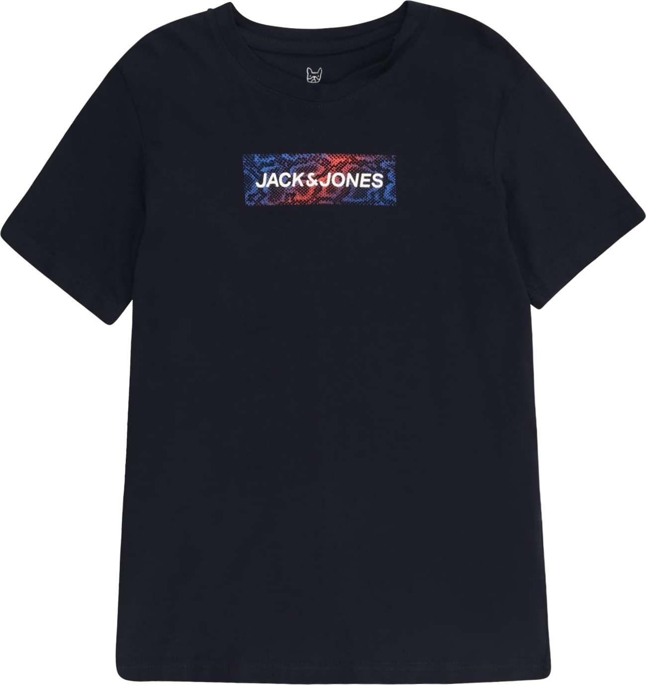 Jack & Jones Junior Tričko 'Navigator' modrá / noční modrá / červená / bílá