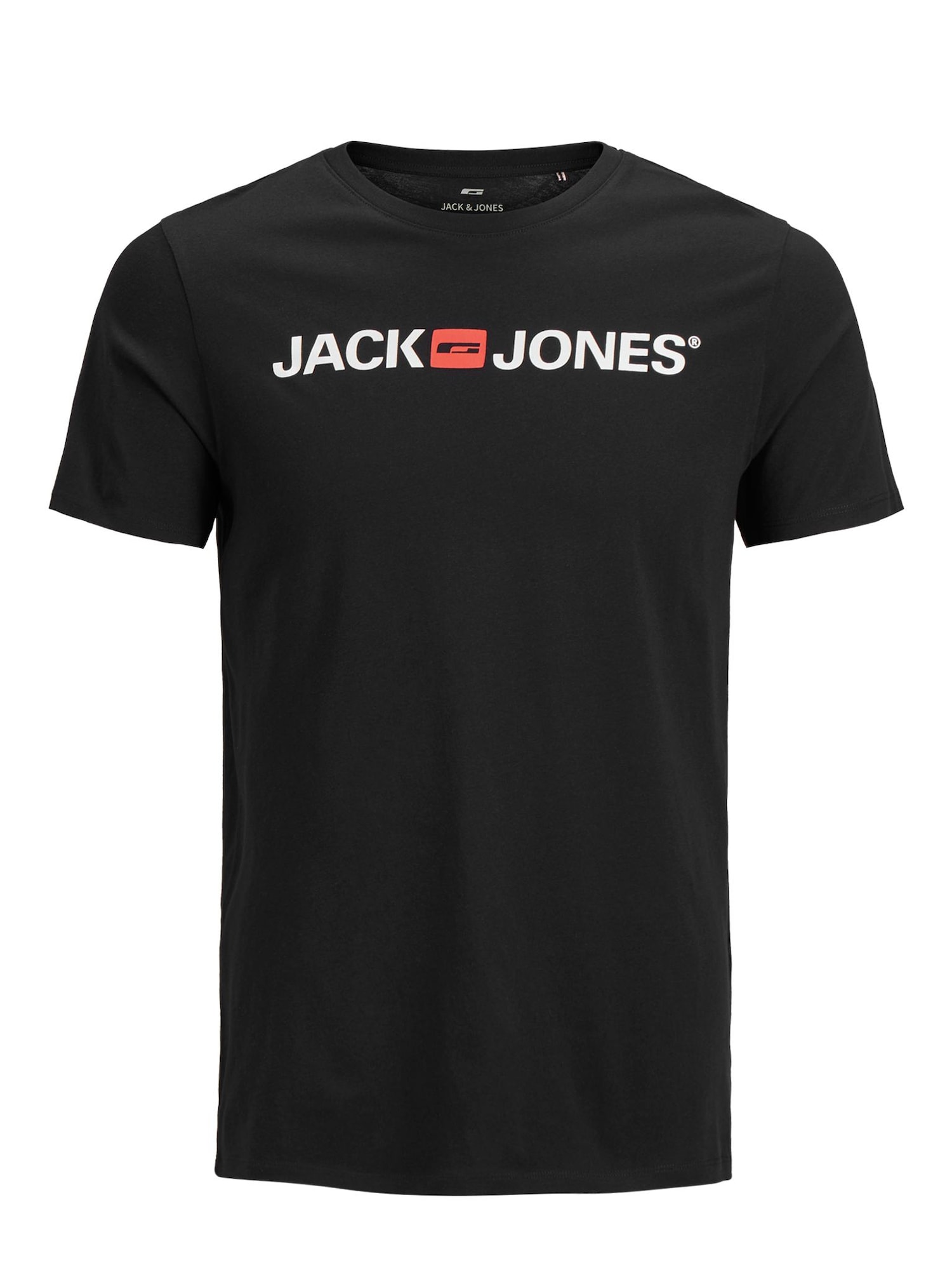 Jack & Jones Plus Tričko světle červená / černá / bílá
