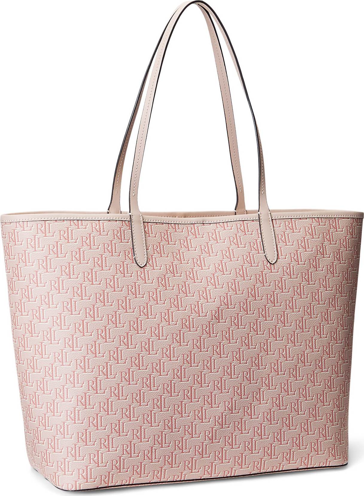 Lauren Ralph Lauren Nákupní taška 'COLLINS' pitaya / světle růžová / bílá