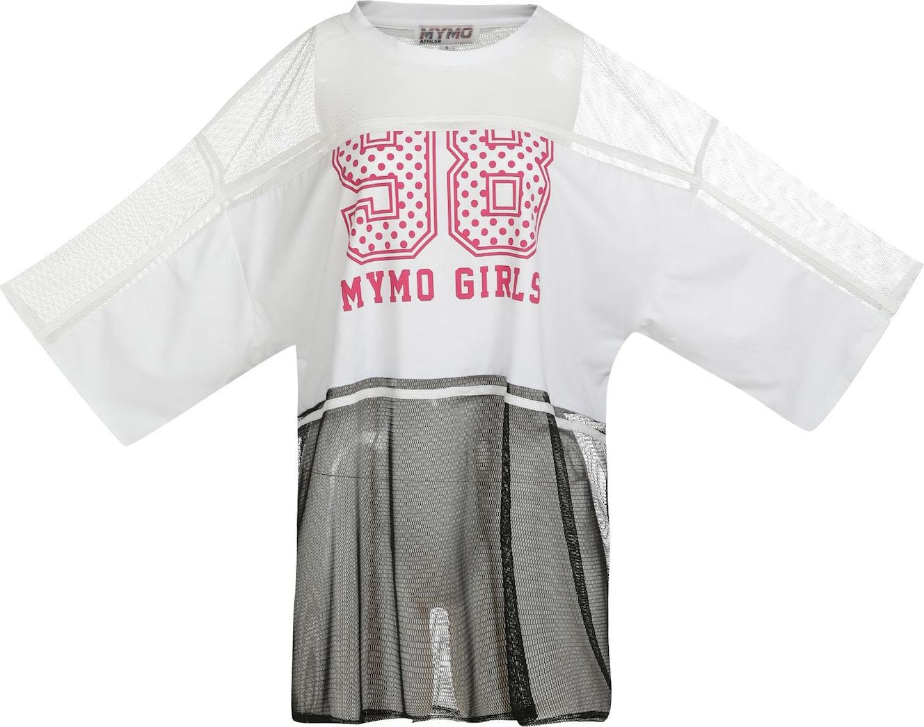 myMo ATHLSR Funkční tričko pink / černá / bílá